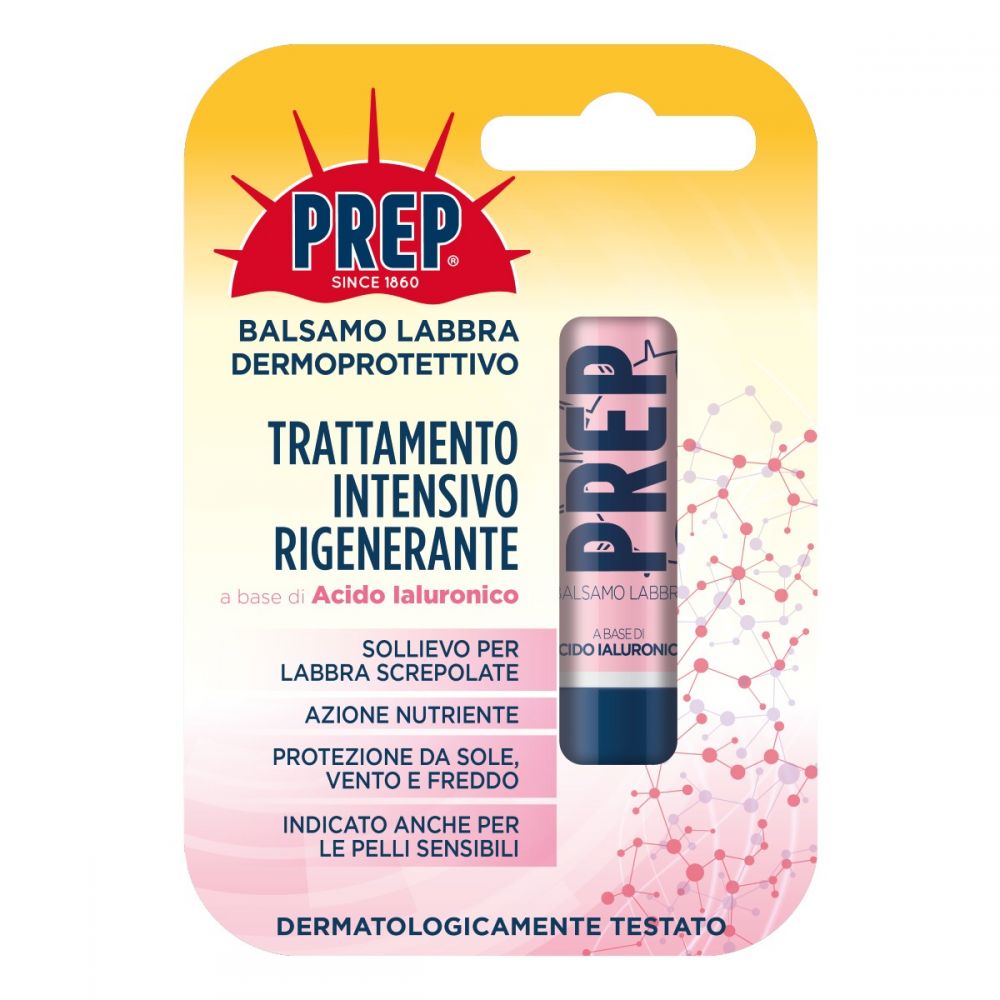 PREP BALSAMO LABBRA 4,8G TRATTAMENTO INTENSIVO RIGENERANTE ACIDO IALURONICO