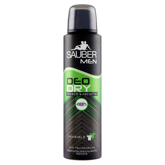 SAUBER MEN DEO SPRAY 150ML DEODRY FRESCO E ASCIUTTO