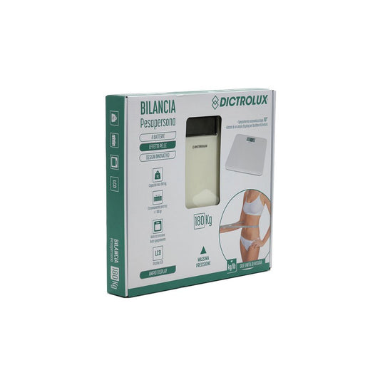 DICTROLUX BILANCIA PESAPERSONA DIGITALE KG.180 BIANCO