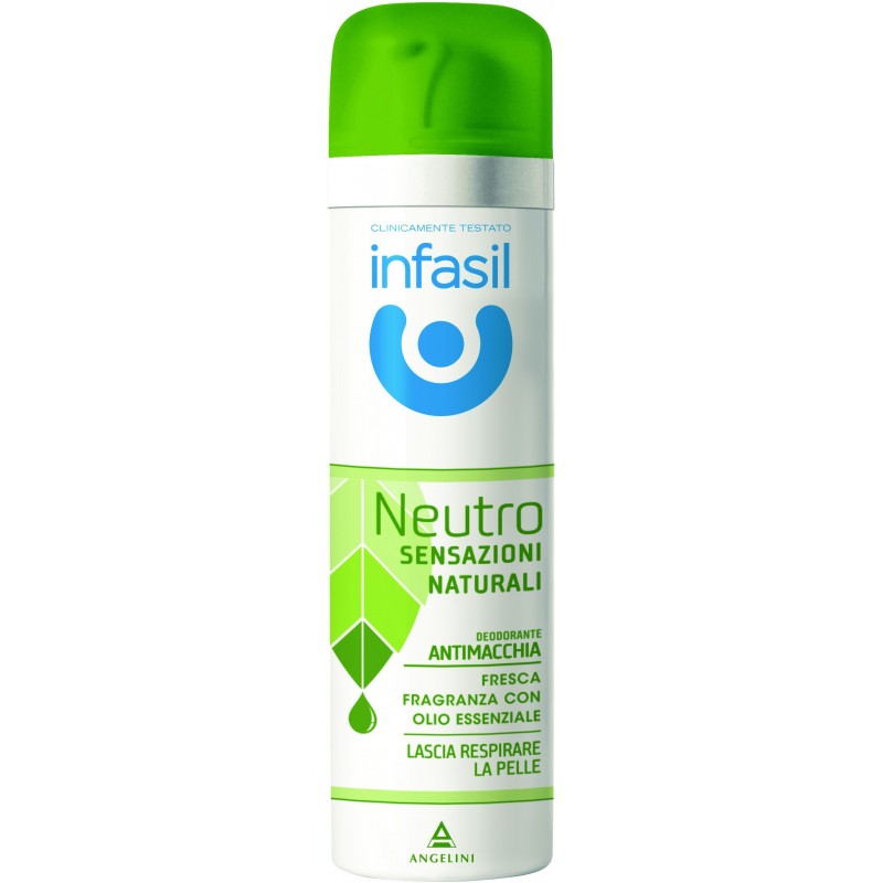 INFASIL DEO SPRAY 150ML NEUTRO SENSAZIONI NATURALI OLIO ESSENZIALE