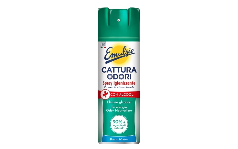 EMULSIO CATTURA ODORI SPRAY DISINFETTANTE 350ML BREZZA MARINA