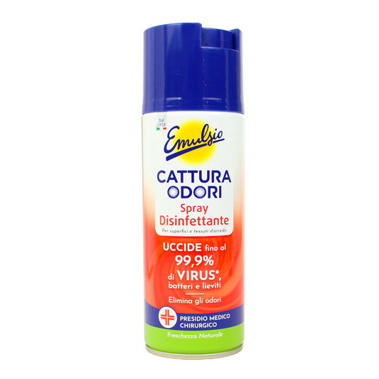 EMULSIO CATTURA ODORI SPRAY DISINFETTANTE 350ML FRESCHEZZA NATURALE