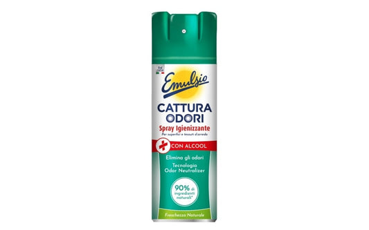 EMULSIO CATTURA ODORI SPRAY DISINFETTANTE 350ML FRESCHEZZA NATURALE