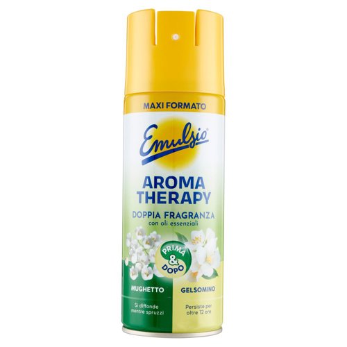 EMULSIO AROMATHERAPY DOPPIA FRAGRANZA 350ML MUGHETTO E GELSOMINO