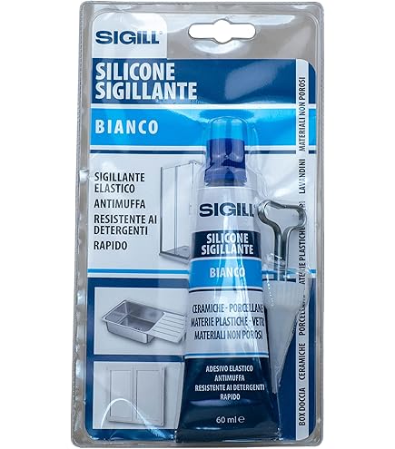 SIGILL SILICONE SIGILLANTE TUBETTO 50ML BIANCO