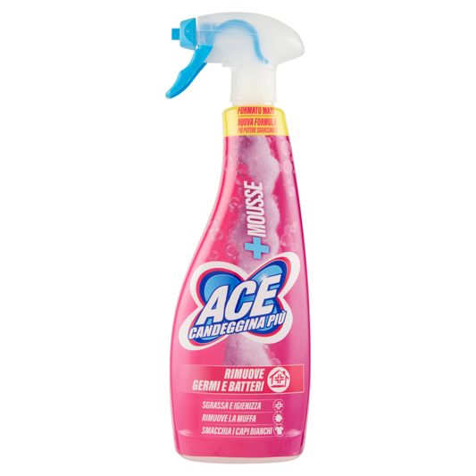 ACE SPRAY CANDEGGINA PIU' +MOUSSE 800ML CLASSICA