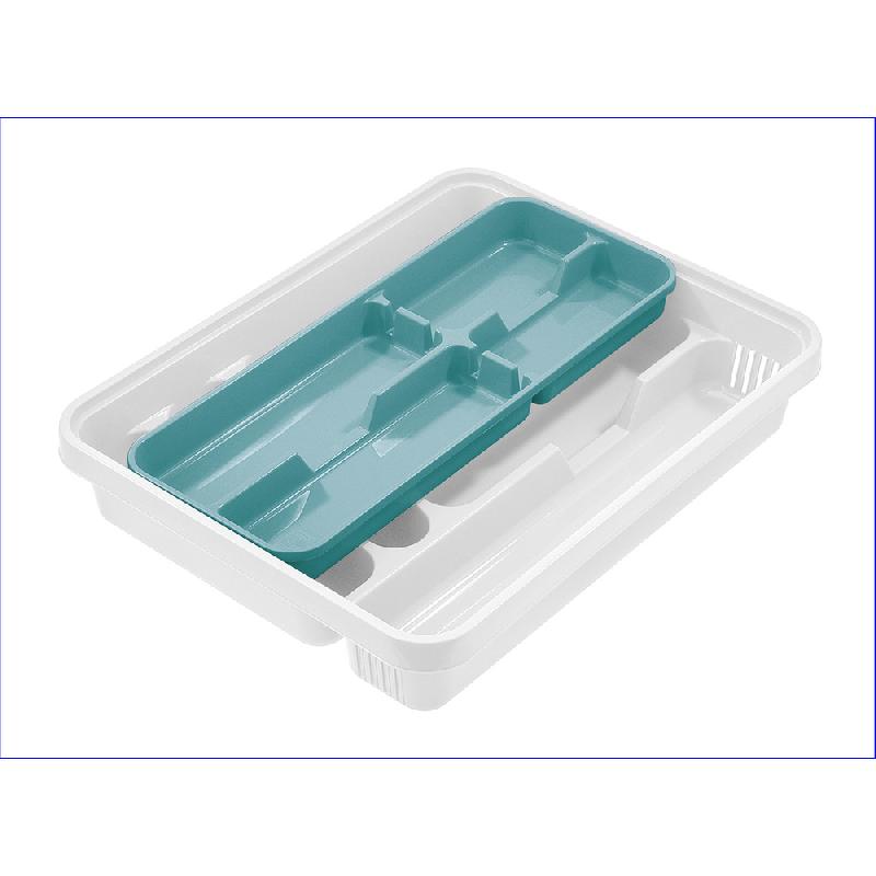 TONTARELLI PORTAPOSATE MIXY CON INSERTO BIANCO DELFINO