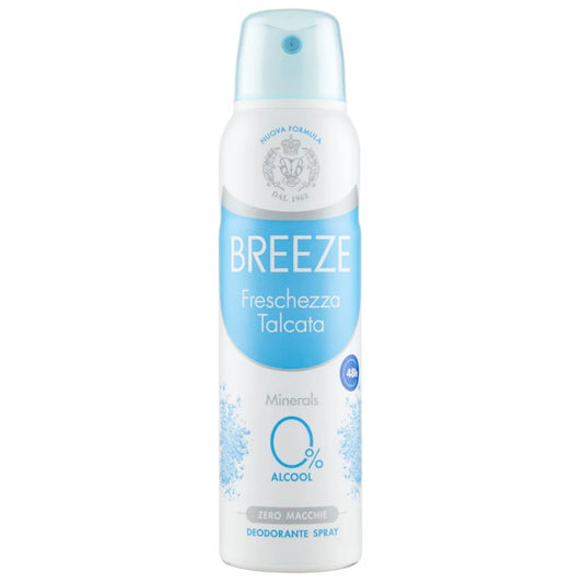 BREEZE DEO SPRAY 150ML FRESCHEZZA TALCATA