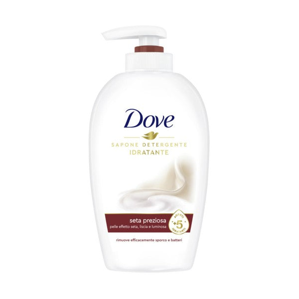 DOVE SAPONE LIQUIDO EROGATORE 250ML SETA PREZIOSA