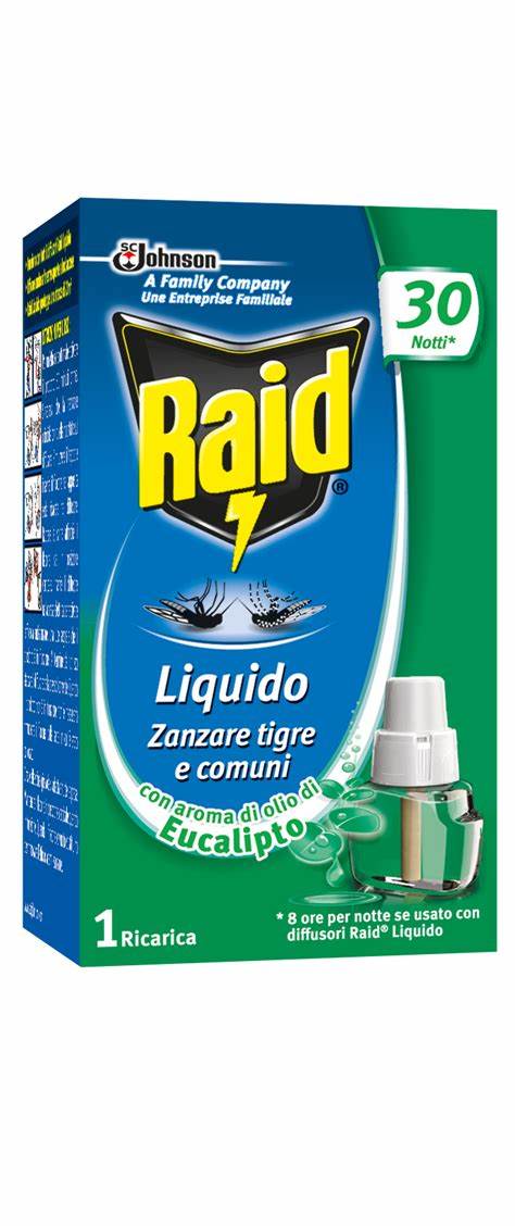 RAID LIQUIDO RICARICA 60 NOTTI EUCALIPTO