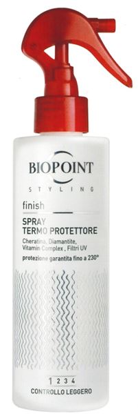 BIOPOINT STYLING FINISH SPRAY TERMO PROTETTORE 200ML CONTROLLO LEGGERO