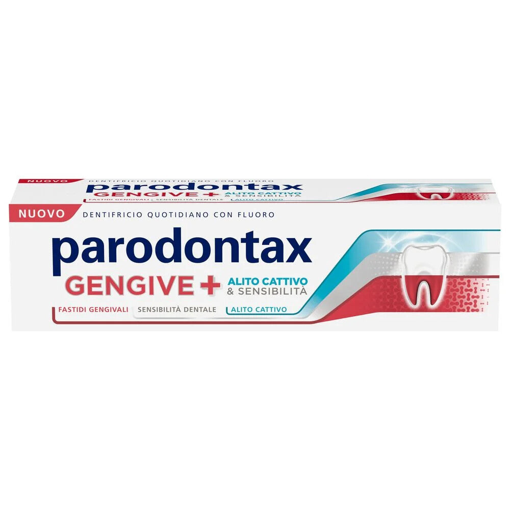 PARODONTAX DENTIFRICIO 75ML GENGIVE + ALITO CATTIVO & SENSIBILITA'