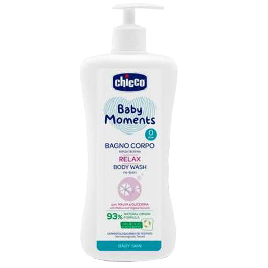 CHICCO BABY MOMENTS BAGNO 500ML 0M+ RELAX