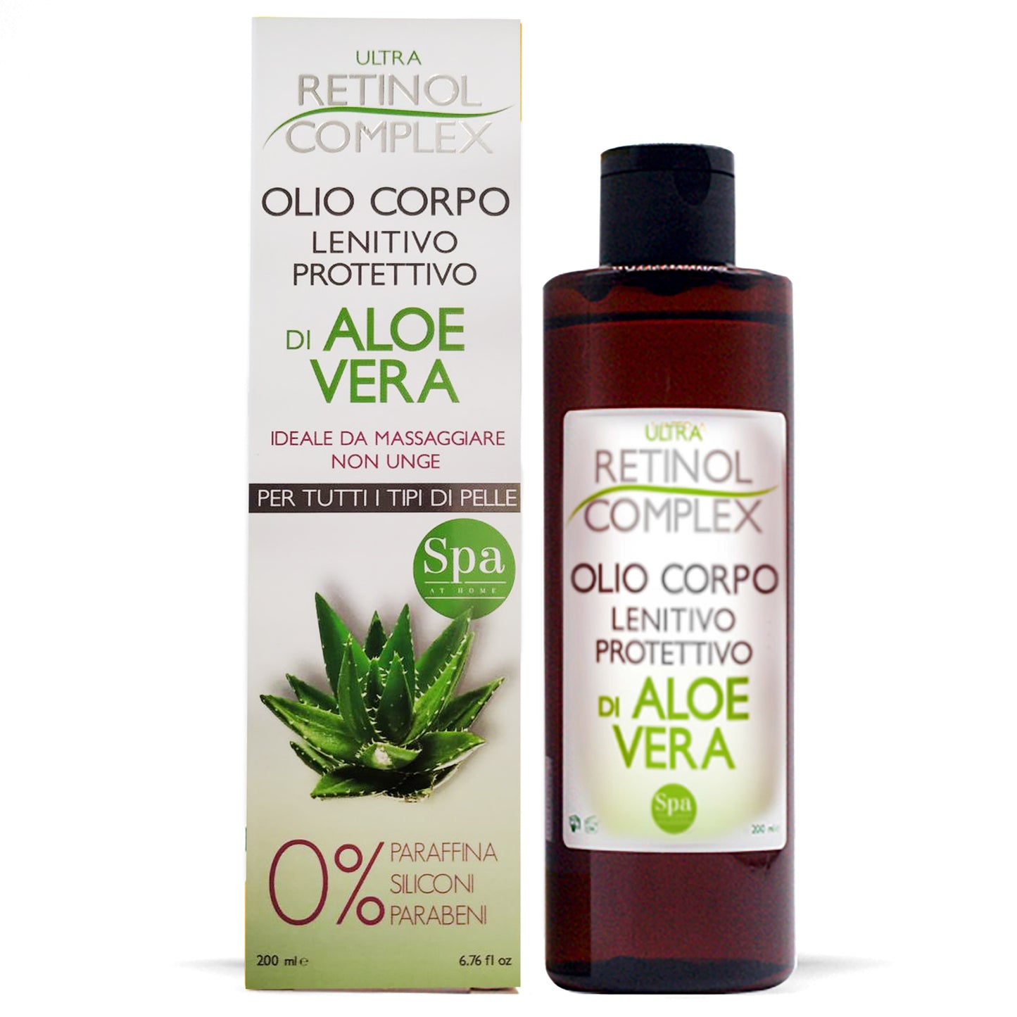 ULTRA RETINOL COMPLEX OLIO CORPO 200ML ALOE VERA