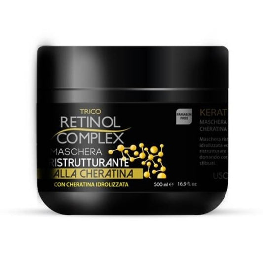 TRICO RETINOL COMPLEX MASCHERA 500ML RISTRUTTURANTE ALLA CHERATINA