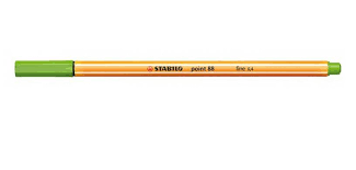 STABILO POINT 88 FINE 0,4 VERDE FOGLIA 88/43