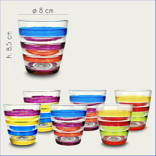 ARCA VIVA BICCHIERI 250ML 6PZ