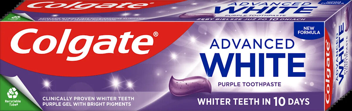 COLGATE DENTIFRICIO 75ML ADVANCED WHITE PURPLE