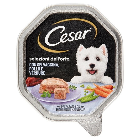 CESAR 150GR SELEZIONI DELL'ORTO SELVAGGINA,POLLO E VERDURE