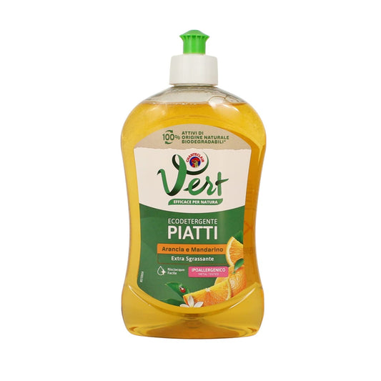 CHANTECLAIR VERT ECODETERGENTE PIATTI 500ML ARANCIA E MANDARINO