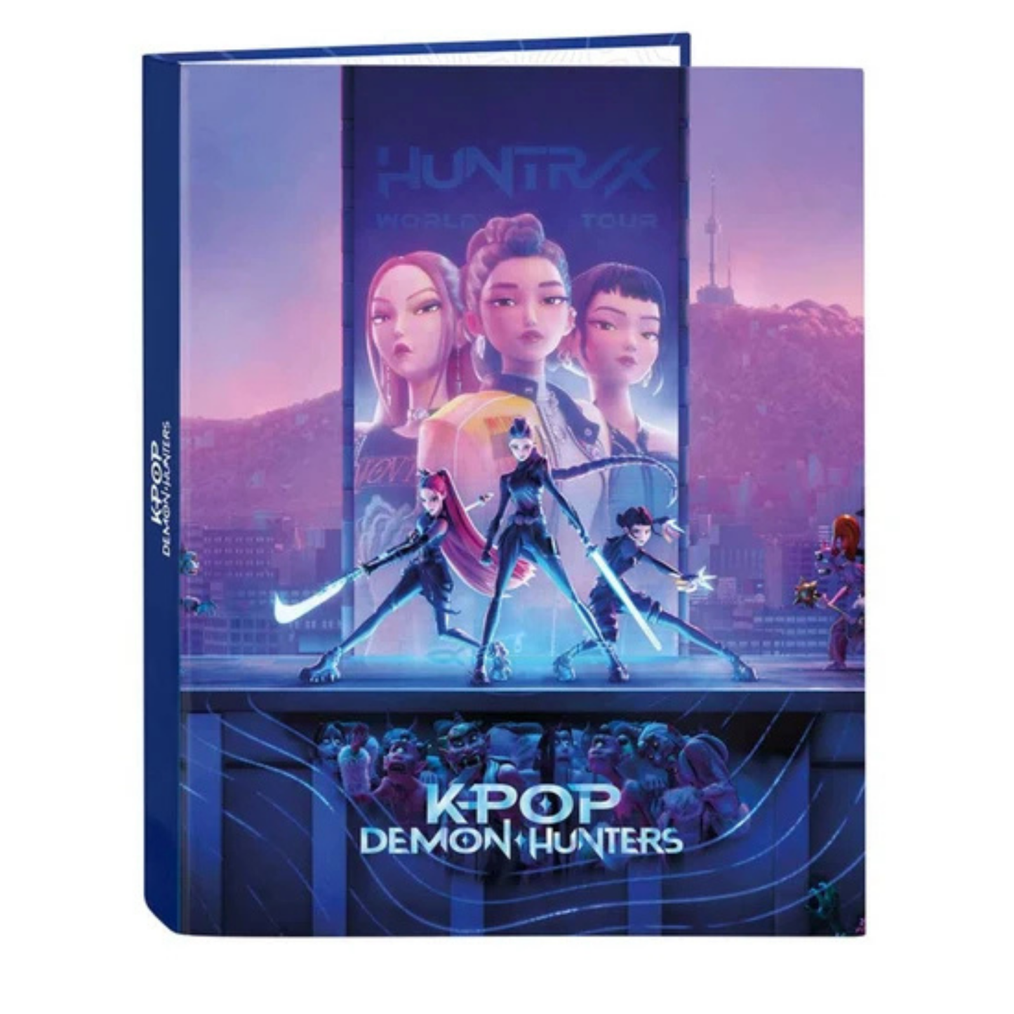SAFTA K-POP DEMON HUNTERS CARPETTA A4 21X31 4 ANELLI