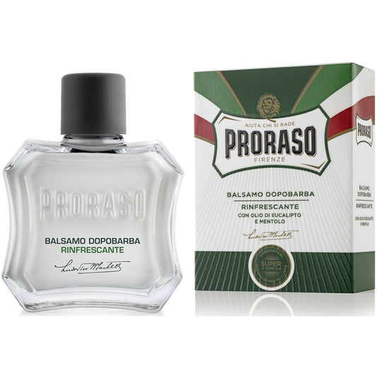 PRORASO BALSAMO DOPOBARBA 100ML RINFRESCANTE CON OLIO DI EUCALIPTO E MENTOLO