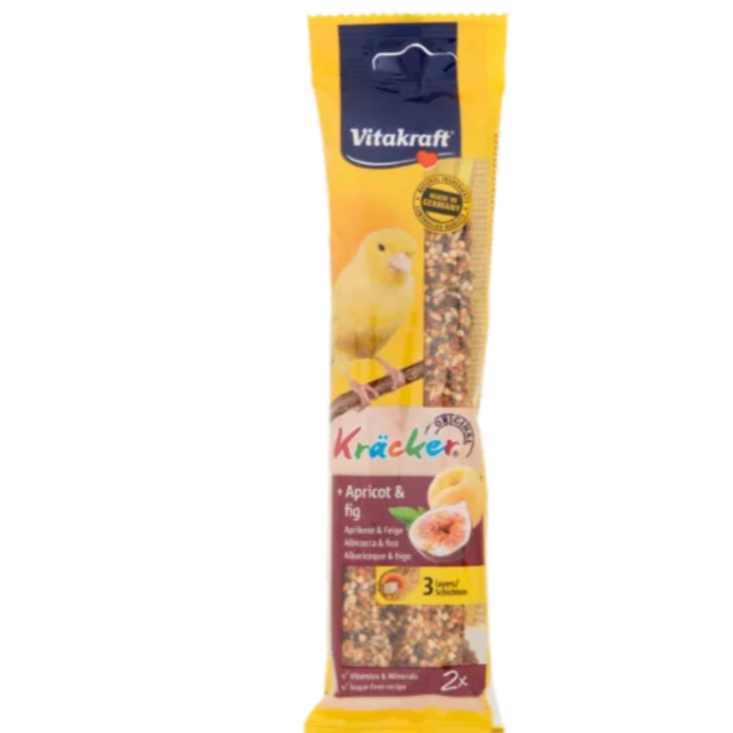 VITAKRAFT KRACKER CANARINI 60G 2PZ ALBICOCCA & FICO