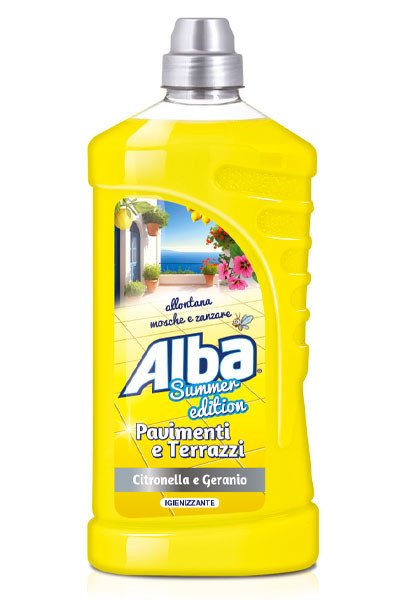 ALBA PAVIMENTI 1L SUMMER EDITION PAVIMENTI E TERRAZZI CITRONELLA E GERANIO