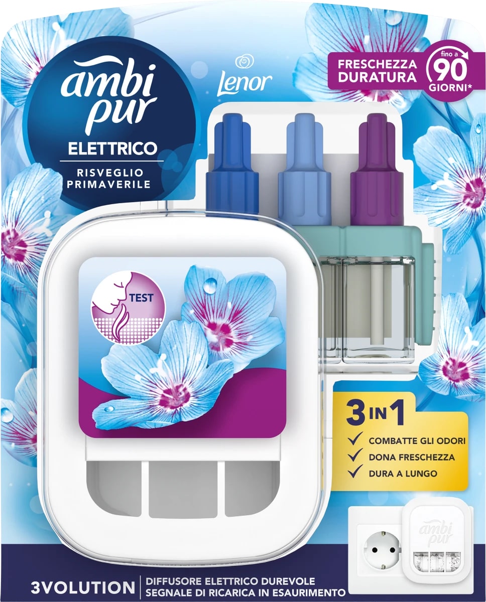 AMBIPUR 3VOLUTION KIT BASE+RICARICA LENOR RISVEGLIO PRIMAVERILE