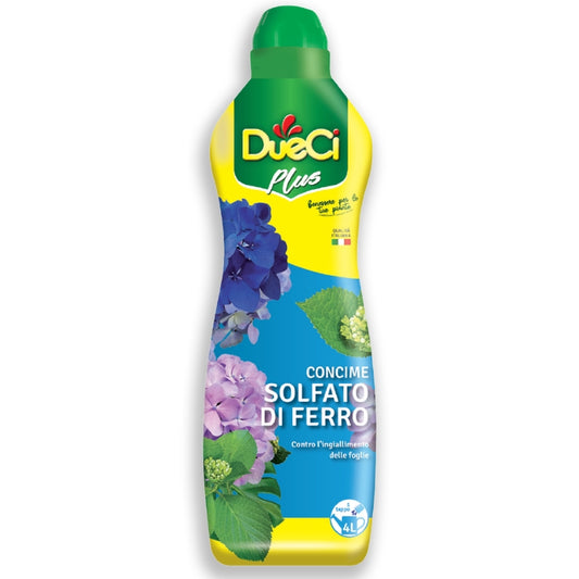 DUECI PLUS CONCIME SOLFATO DI FERRO LIQUIDO 1KG