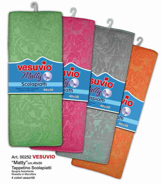 VESUVIO MATTY SCOLAPIATTI TAPPETINO CM.40X50 COLORI ASSORTITI