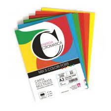 CWR CARTA COLORATA MULTIUSO 100 FOGLI 160GR COLORI TENUI