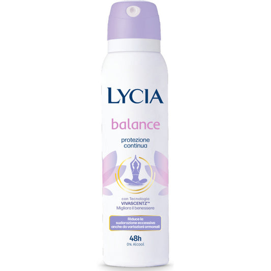 LYCIA DEO SPRAY 150ML BALANCE PROTEZIONE CONTINUA 48H