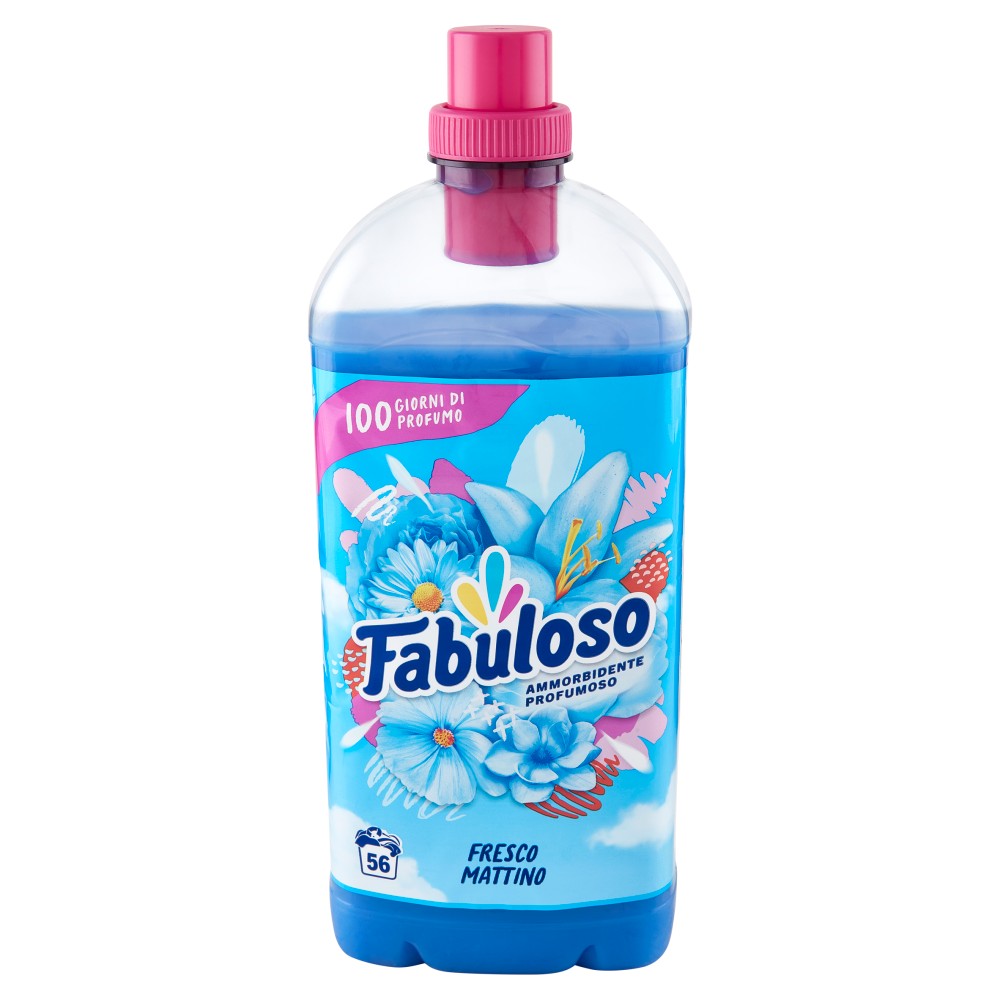 FABULOSO AMMORBIDENTE 1,25L 56LAV. FRESCO MATTINO