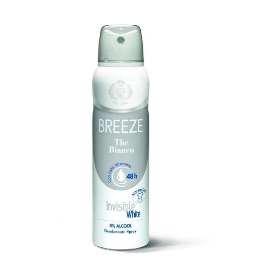 BREEZE DEO SPRAY 150ML THE BIANCO INVISIBLE WHITE