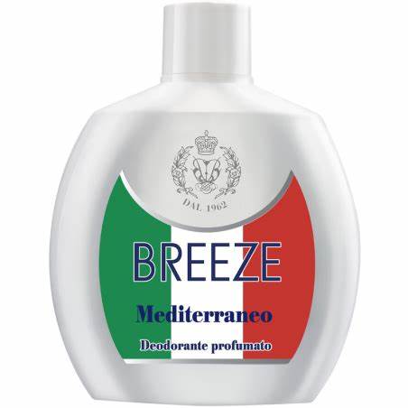 BREEZE DEO SQUEEZE 100ML MEDITERRANEO