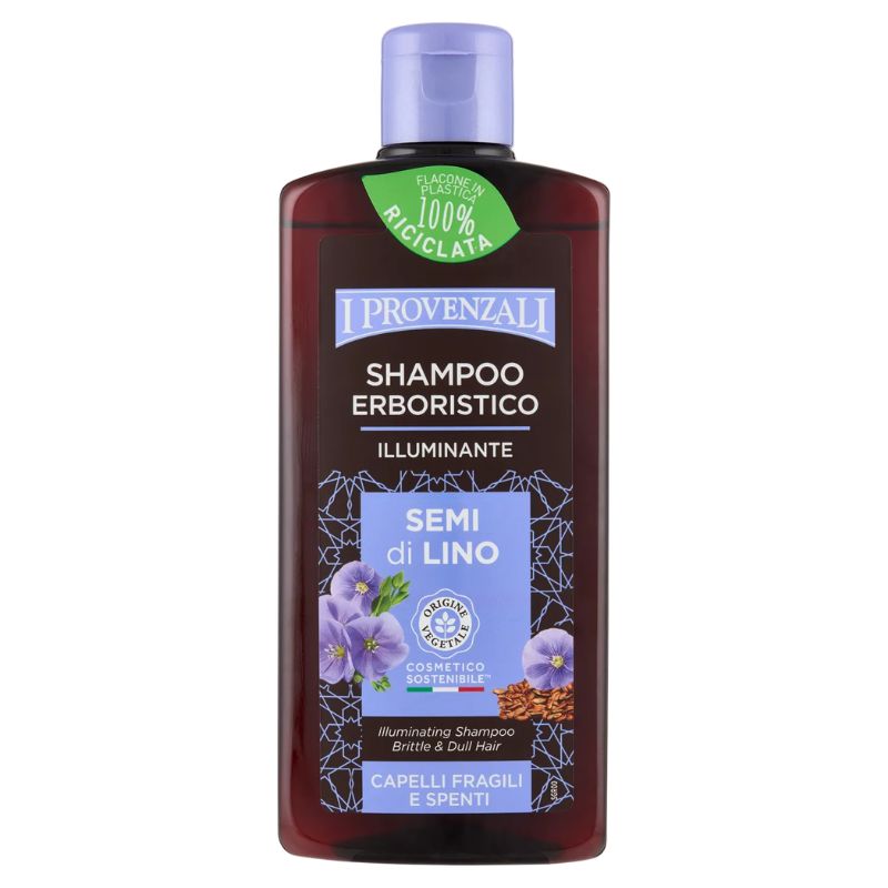 I PROVENZALI SHAMPOO 250ML ILLUMINANTE SEMI DII LINO CAPELLI TINTI E SPENTI