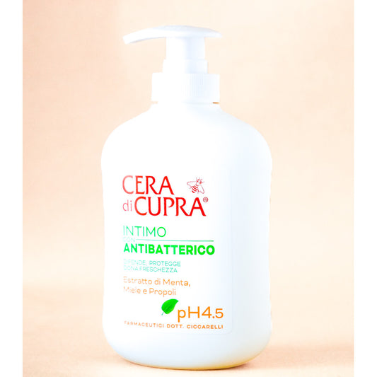 CERA DI CUPRA INTIMO 200ML CON ANTIBATTERICO PH 4.5 ESTRATTO DI MENTA,MIELE E PROPOLI