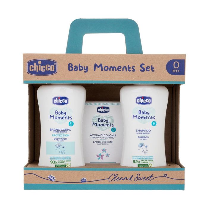 CHICCO BABY MOMENTS SET 0M+ CLEAN&SWEET