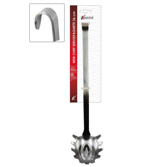KASAVIVA NEW CHEF SERVISPAGHETTI INOX CM.36
