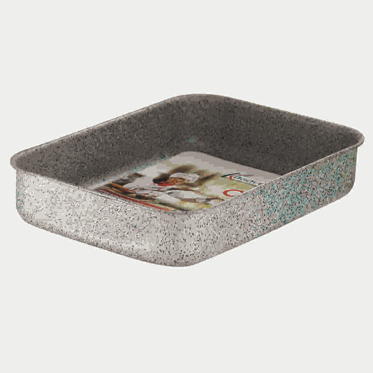 KASAVIVA CUOCA STONE TEGLIA CM.40X40X6H