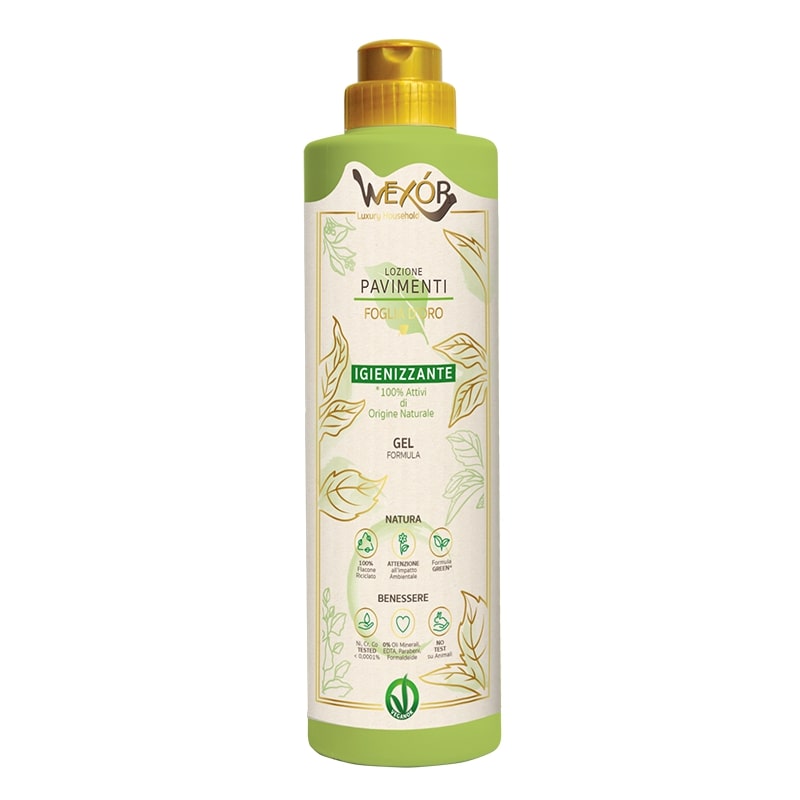 WEXOR LOZIONE PAVIMENTI FOGLIA D'ORO GEL 750ML