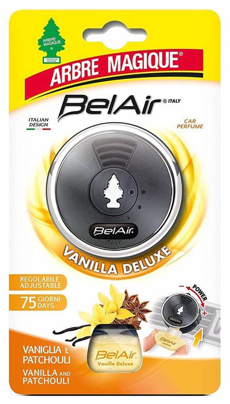 ARBRE MAGIQUE AUTO BEL AIR EASY VANILLA DELUXE VANIGLIA E PATCHOULI