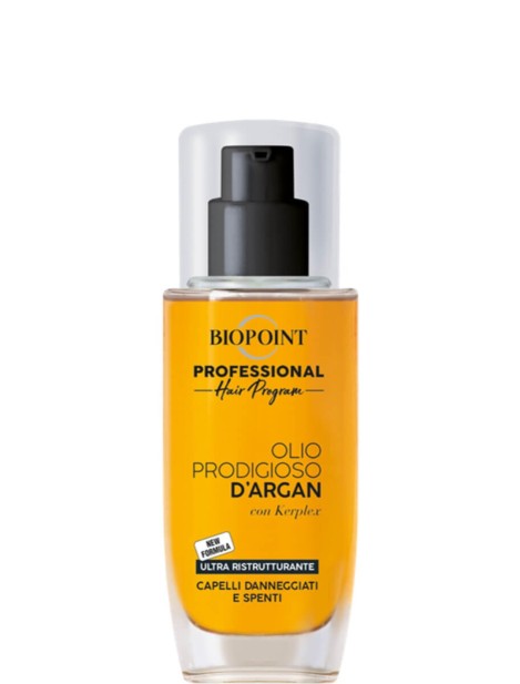 BIOPOINT OLIO PRODIGIOSO D'ARGAN 75ML ULTRA RISTRUTTURANTE CAPELLI DANNEGGIATI E SPENTI