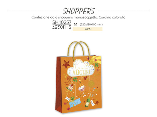CROMO NB SHOPPER COMPLEANNO SH.10257M
