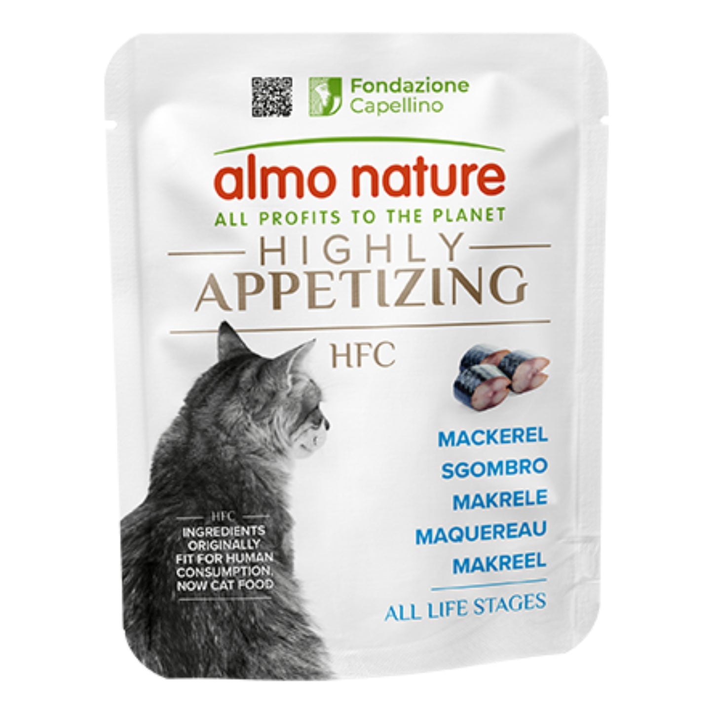 ALMO NATURE HIGHLY APPETIZING HFC GATTO 50G SGOMBRO