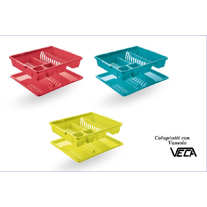 BLIM SCOLAPIATTI CON VASSOIO CM.45X35X9 COLORI ASSORTITI