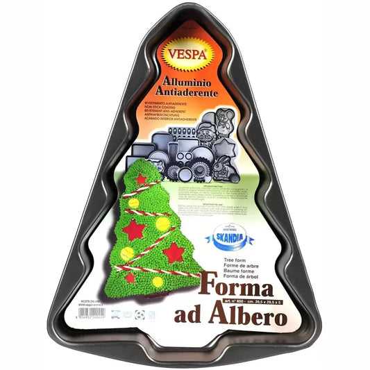 VESPA TEGLIA FORMA AD ALBERO DI NATALE CM.39,5X29,5