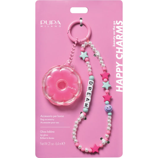 PUPA HAPPY CHARMS DREAM 001 + LIP GLOSS CHERRY JAM