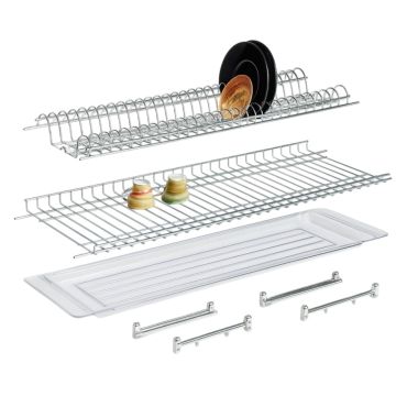 MACA KIT COPPIA RETI PENSILI CM.86 CON GOCCIOLATOIO CROMO 0045